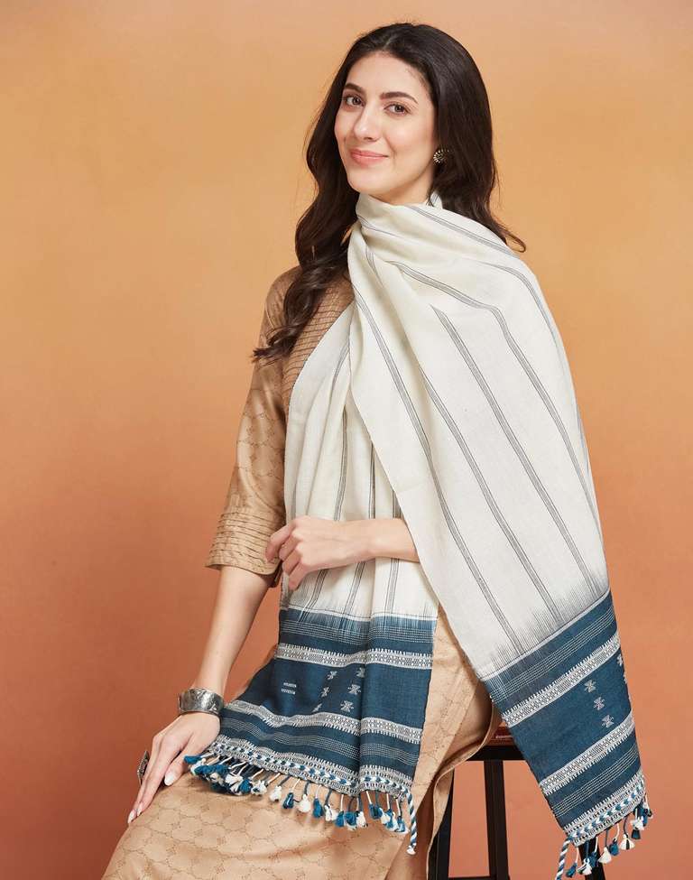 Stoles Online Woolen Stoles For Ladies Women's Hand Woven, Woolen