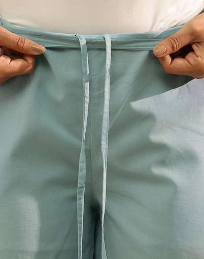 Light Blue Cotton Salwar Light Blue Cotton Salwar
