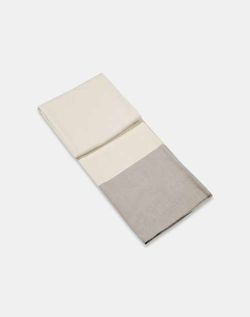 White Adesh Cotton Table Cover White Adesh Cotton Table Cover