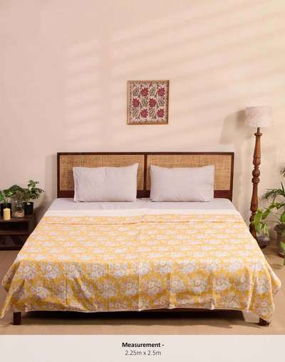 Hamza R Block Buy Yellow Hamza Hand Block Cotton Printed Dohar Online at Fabindia ...