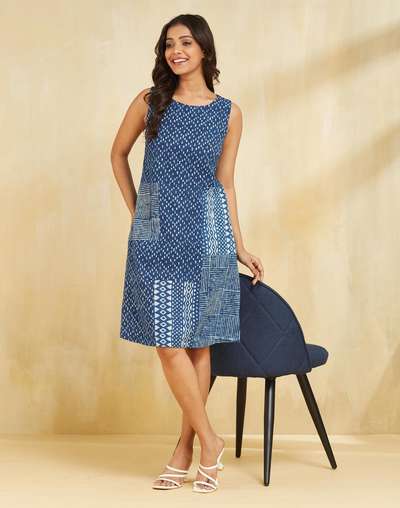 short dress with long coat Indian Women Short Dress Style