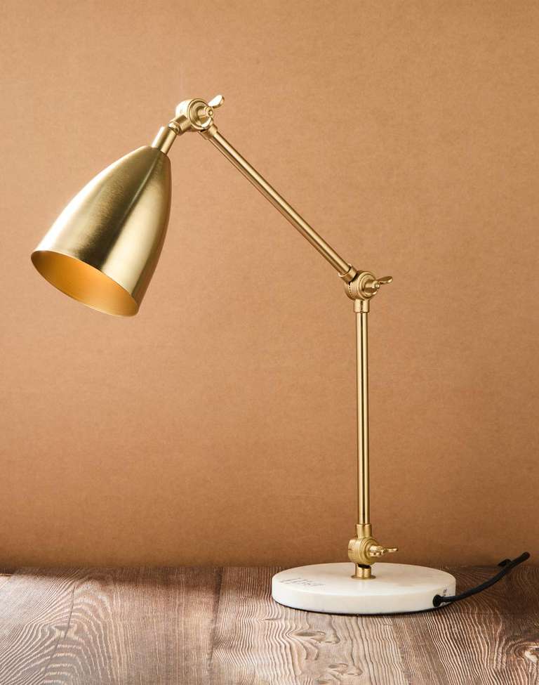 Buy Gold Metal Study Table Lamp Online at Fabindia 20225113