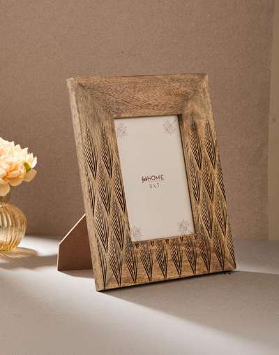 Timber Inlay Photo Frame Buy Black Amaya Wooden Inlay Photo Frame Online at Fabindia | 20248658