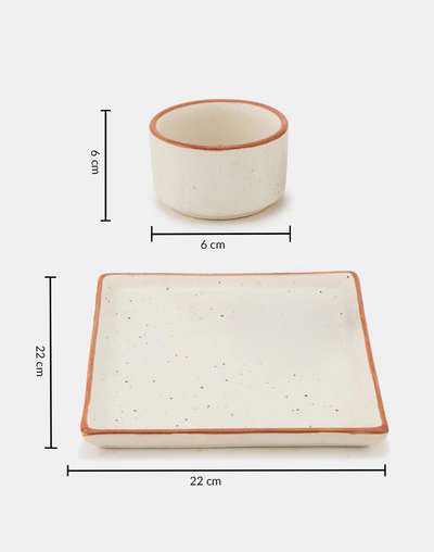 Natural Kadir Ceramic Chip N Dip Natural Kadir Ceramic Chip N Dip