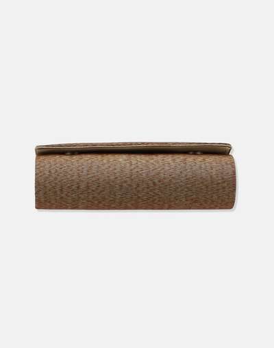 Gold Silk Blend Clutch Gold Silk Blend Clutch