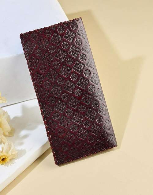 Buy Brown Leather Wallet for Women Online at Fabindia | 20247788
