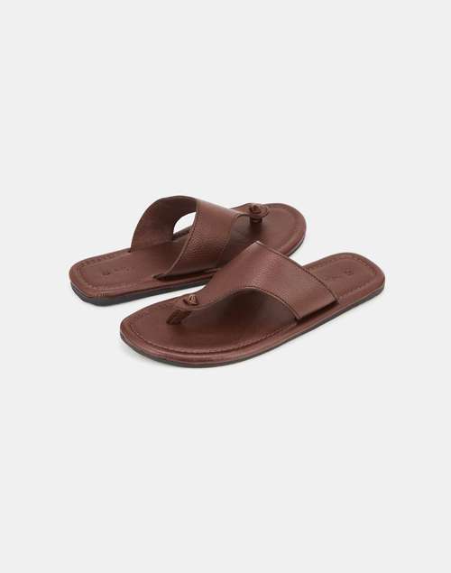 Man Chapple Buy Brown Leather Chappal for Men Online at Fabindia | 20248475