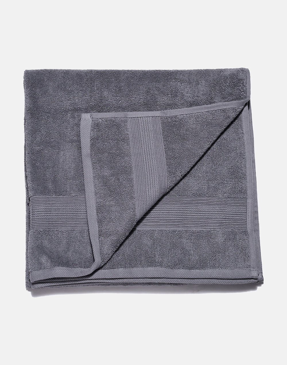 Grey Sancha Cotton Pile Towel Set Of 2