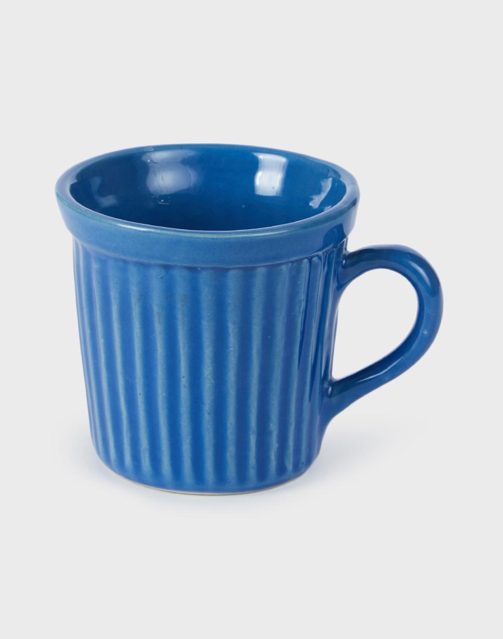 Blue Prisha Striped Mug