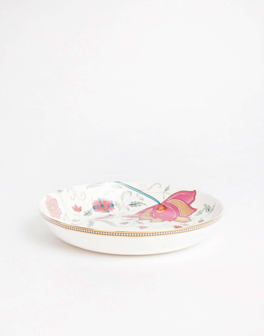 Zoya Ceramic Decaled Pasta Plate Zoya Ceramic Decaled Pasta Plate