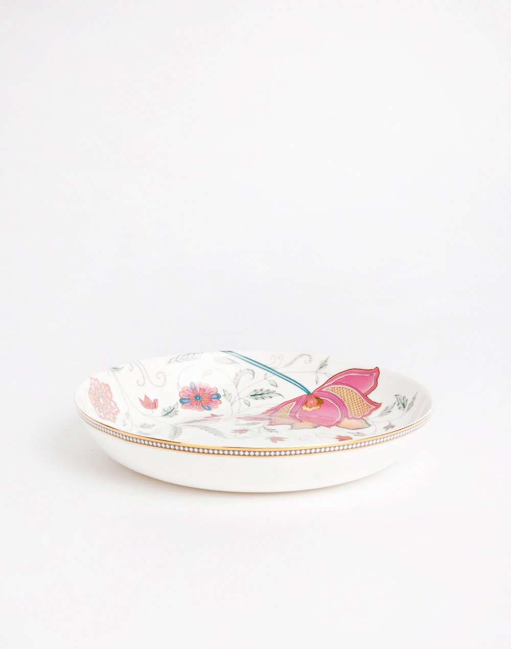 Zoya Ceramic Decaled Pasta Plate Zoya Ceramic Decaled Pasta Plate