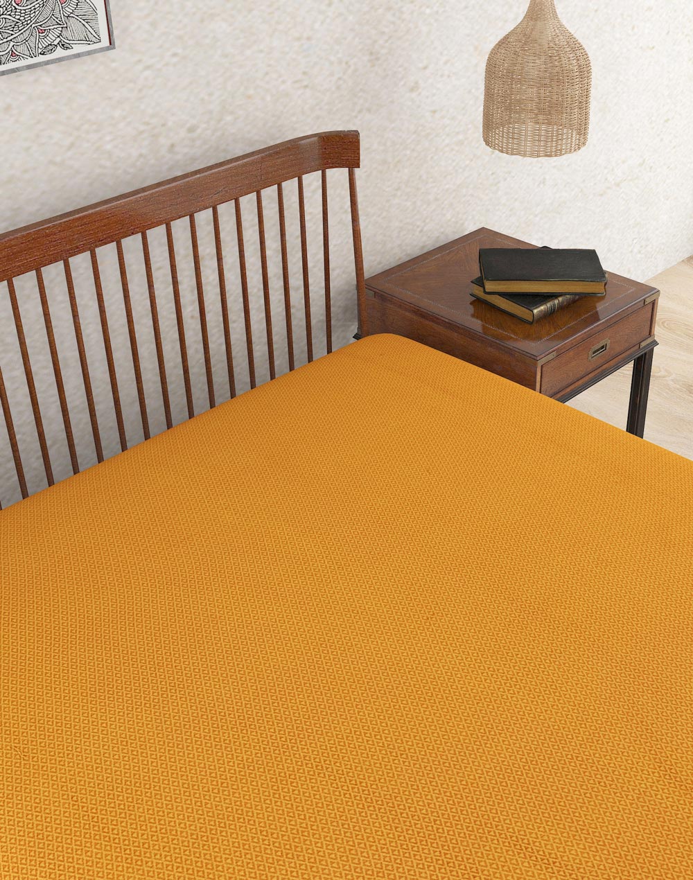 Cotton Double Bed Cover