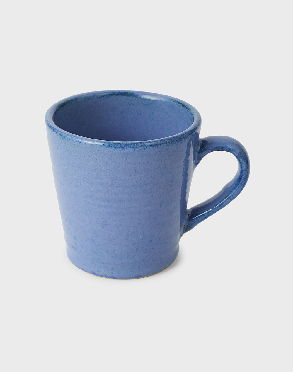 Blue Mardav Ribbed Mug