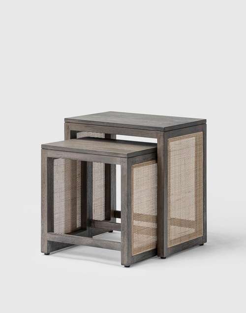 Slate Grey Navbunai Nesting Table Slate Grey Navbunai Nesting Table