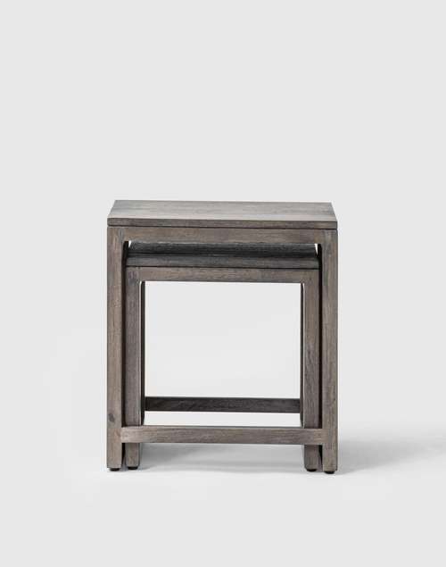 Slate Grey Navbunai Nesting Table Slate Grey Navbunai Nesting Table