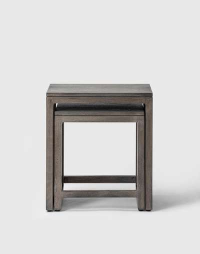Slate Grey Navbunai Nesting Table Slate Grey Navbunai Nesting Table