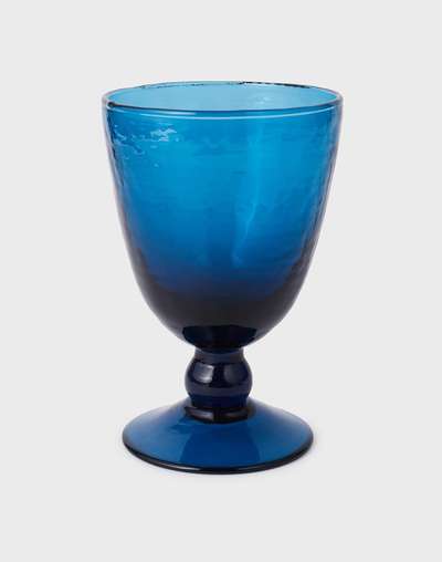 Blue Vivaram Goblet With Gift Box - Set Of 4 Blue Vivaram Goblet With Gift Box - Set Of 4