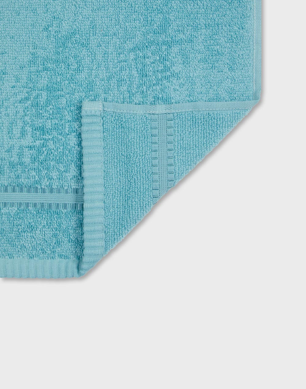 Blue Solid Ayan Cotton Pile Face Towel Set Of 2 Blue Solid Ayan Cotton Pile Face Towel Set Of 2