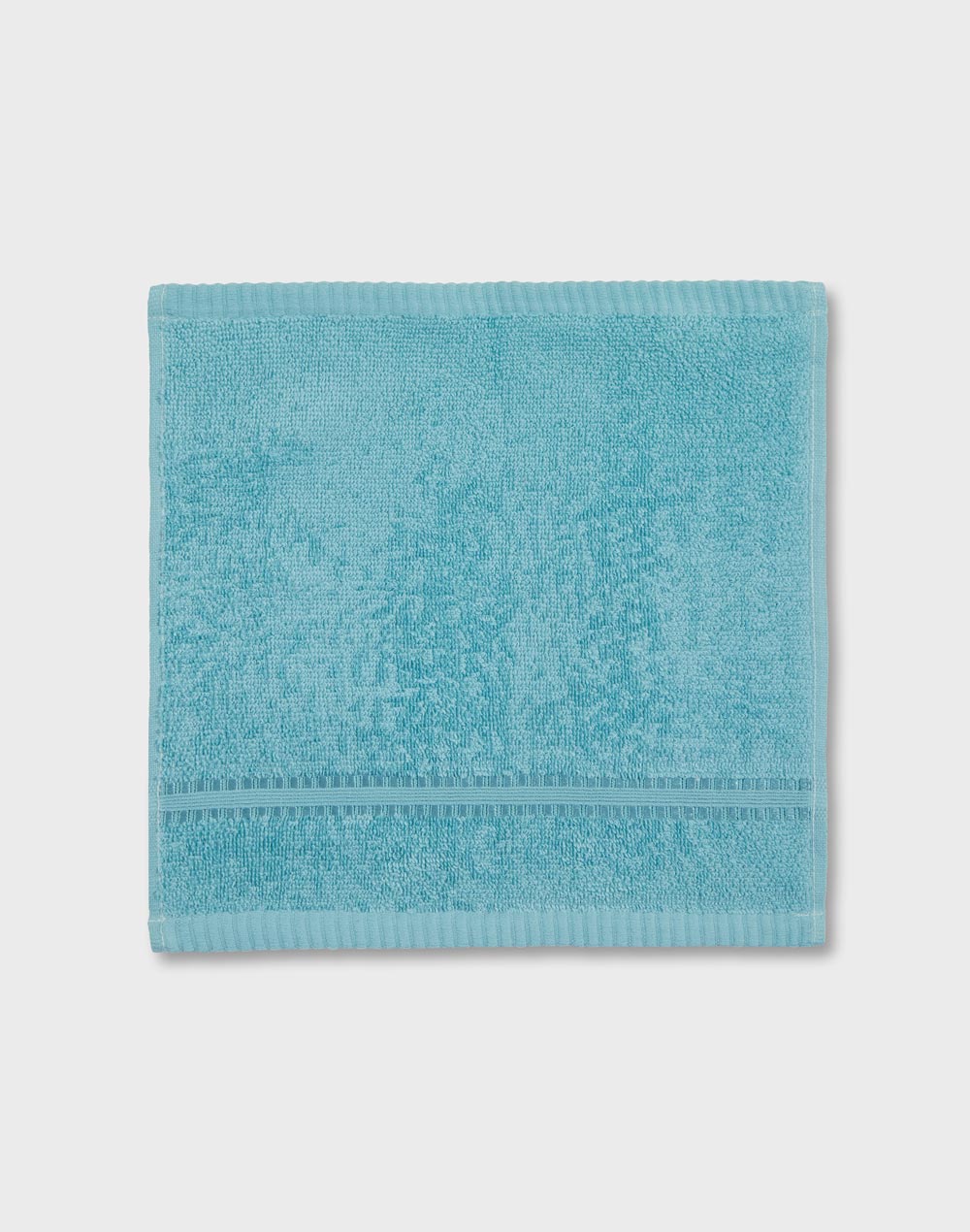 Blue Solid Ayan Cotton Pile Face Towel Set Of 2 Blue Solid Ayan Cotton Pile Face Towel Set Of 2