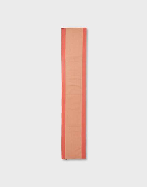 Coral Kislay Woven Cotton Runner Coral Kislay Woven Cotton Runner