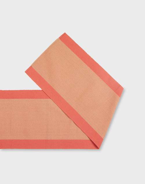Coral Kislay Woven Cotton Runner Coral Kislay Woven Cotton Runner