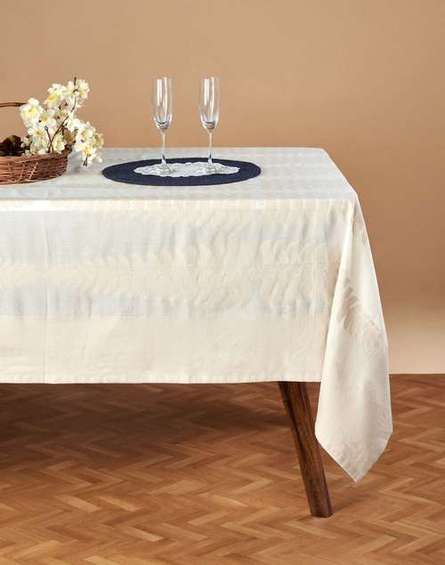 Natural Beige Amara Table Cover Natural Beige Amara Table Cover