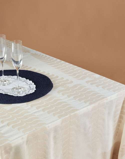 Natural Beige Amara Table Cover Natural Beige Amara Table Cover