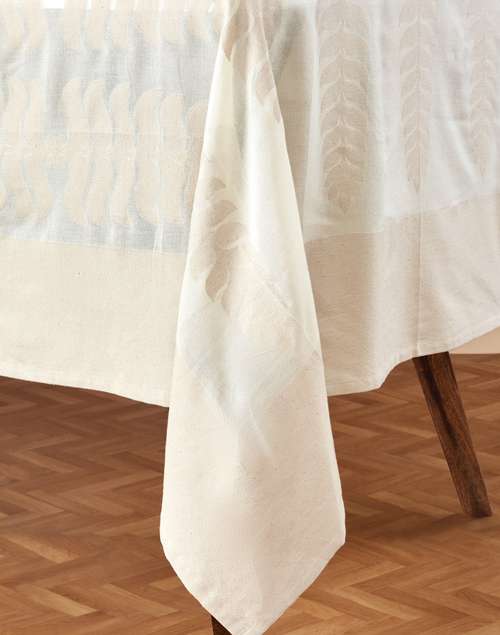Natural Beige Amara Table Cover Natural Beige Amara Table Cover
