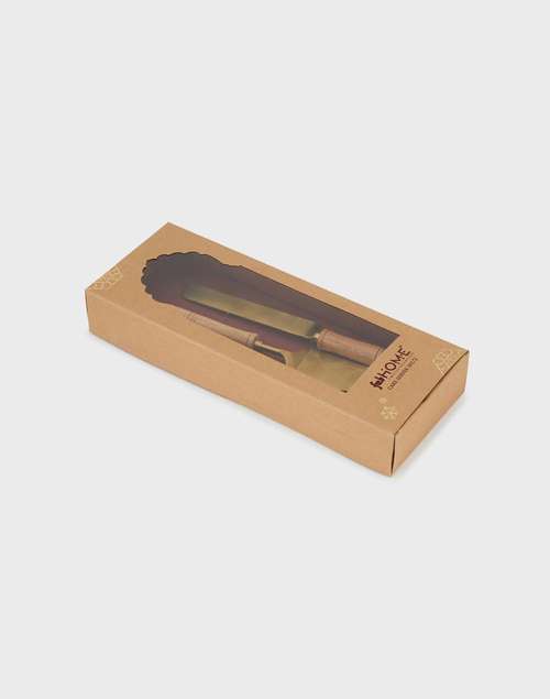 Brass Amantra Metal Cake Server 2pc Set Brass Amantra Metal Cake Server 2pc Set
