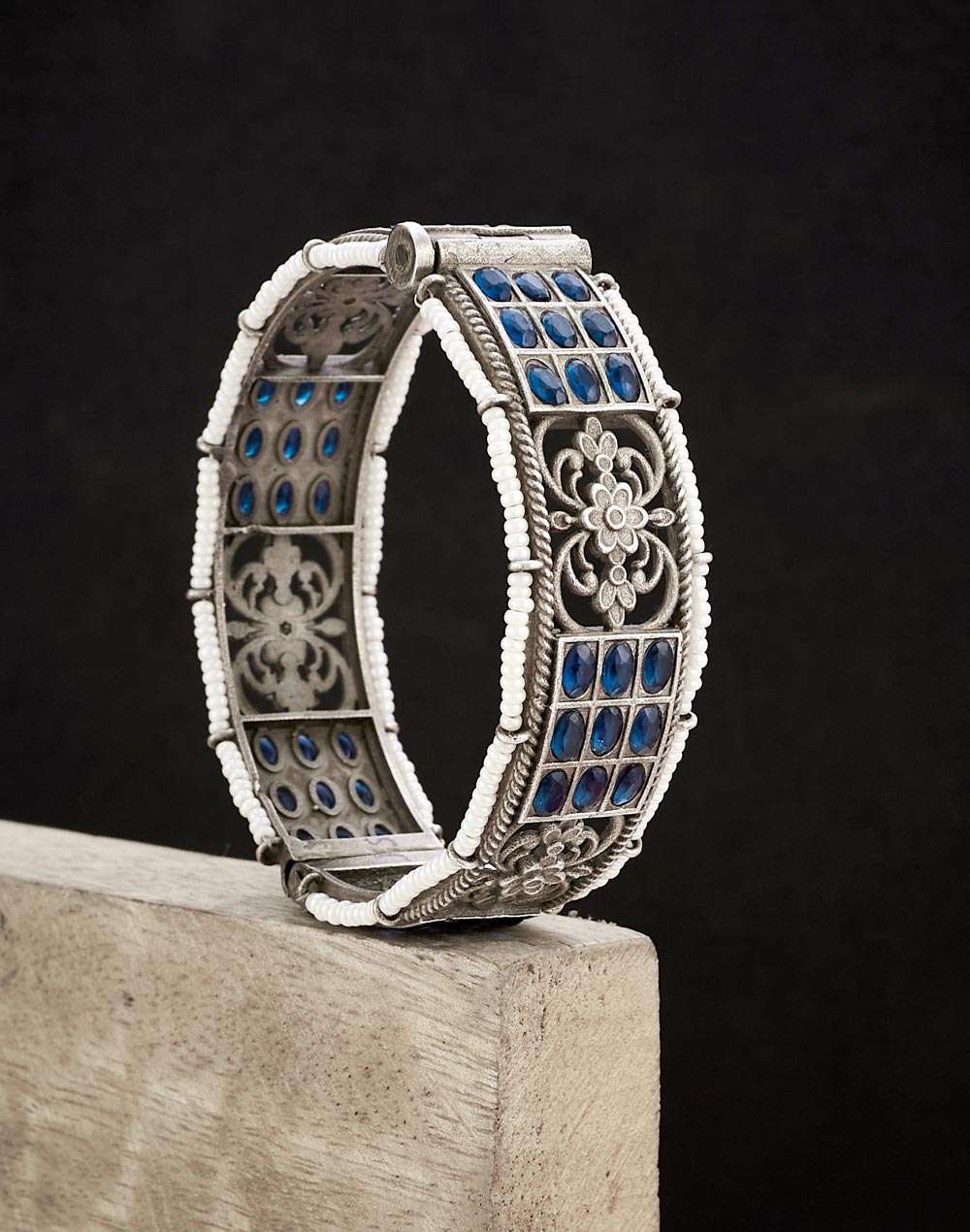 Openable Angle Buy Metal Openable Bangle for Women Online at Fabindia | 20178957