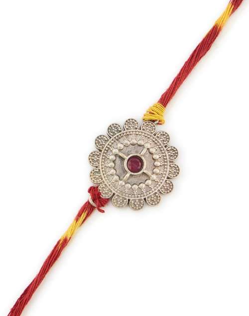 Twisted Thread Rakhi Buy Metal Thread Rakhi for Women Online at Fabindia | 20215426