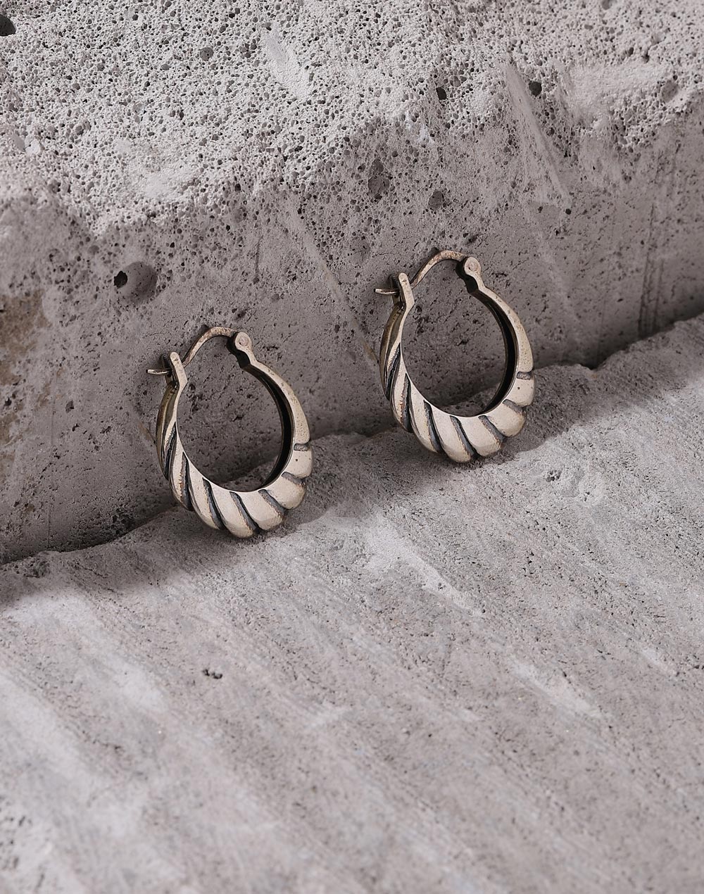 Silver Hoops Earrings Silver Hoops Earrings