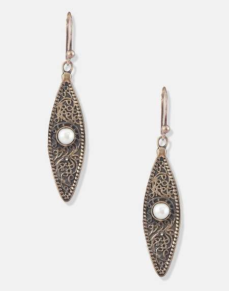 Buy Silver Dangler Earrings for Women Online at Fabindia 20250484