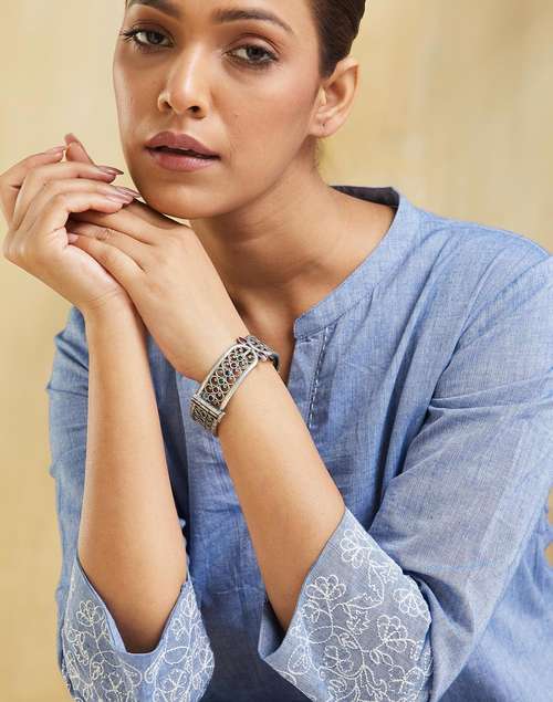 Openable Angle Buy Metal Openable Bangle for Women Online at Fabindia | 20251830