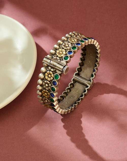Openable Angle Buy Metal Openable Bangle for Women Online at Fabindia | 20251838