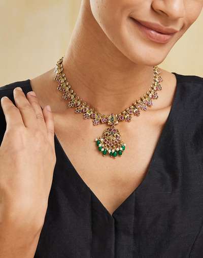 Metal Short Necklace Metal Short Necklace