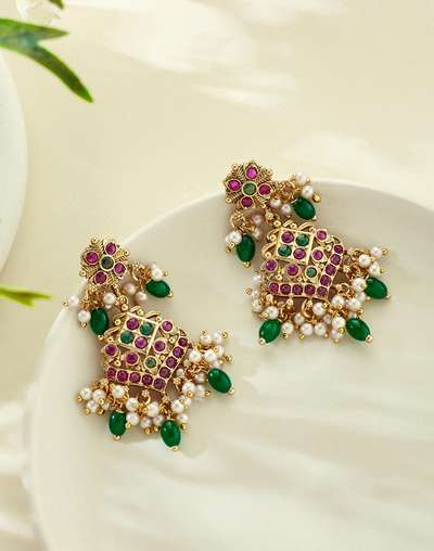 Metal Dangler Earrings Metal Dangler Earrings