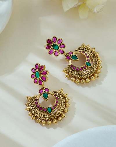 Metal Dangler Earrings Metal Dangler Earrings