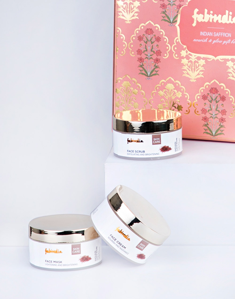 Indian Saffron Face Care Gift Box -150ml