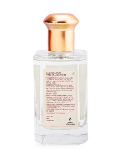 Rose And Sandalwood Perfume -100ml Rose And Sandalwood Perfume -100ml