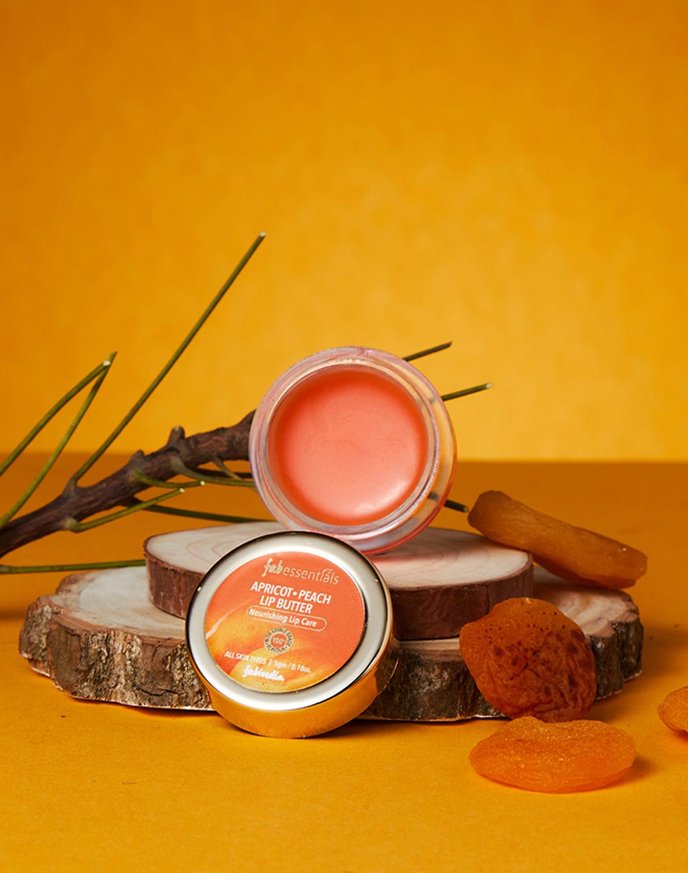 Fabessentials Apricot Peach Lip Butter - 5 gm