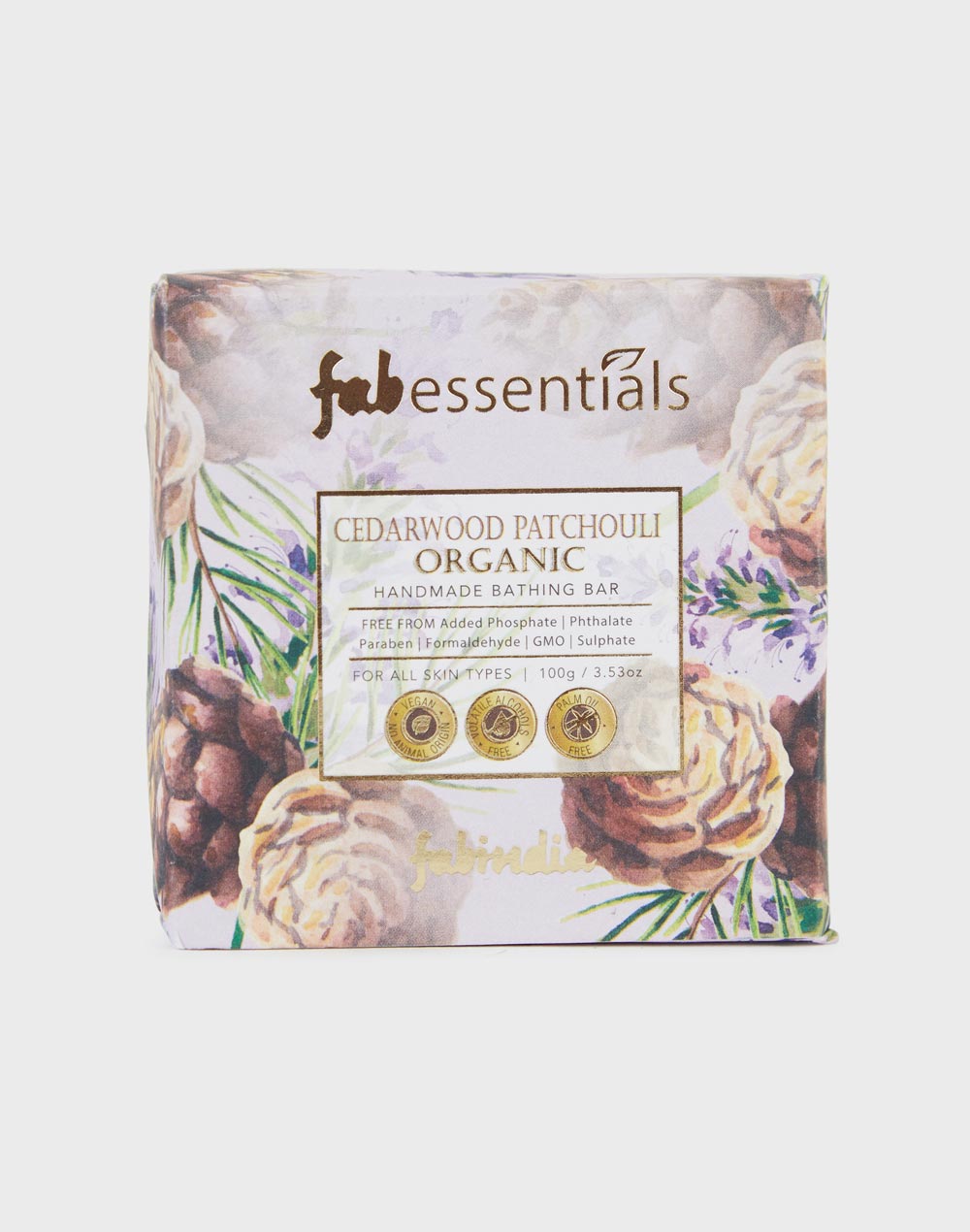 Fabessentials Cedarwood Patchouli Organic Handmade Bathing Bar Fabessentials Cedarwood Patchouli Organic Handmade Bathing Bar