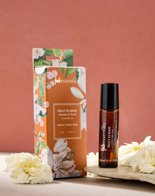 Fabessentials Raat Ki Rani Jasmine & Neroli Perfume Oil Fabessentials Raat Ki Rani Jasmine & Neroli Perfume Oil