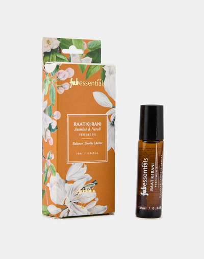 Fabessentials Raat Ki Rani Jasmine & Neroli Perfume Oil Fabessentials Raat Ki Rani Jasmine & Neroli Perfume Oil