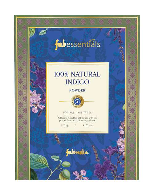 Fabessentials 100% Natural Indigo Powder - 120gm Fabessentials 100% Natural Indigo Powder - 120gm