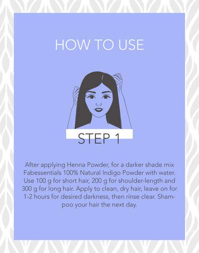 Fabessentials 100% Natural Indigo Powder - 120gm Fabessentials 100% Natural Indigo Powder - 120gm