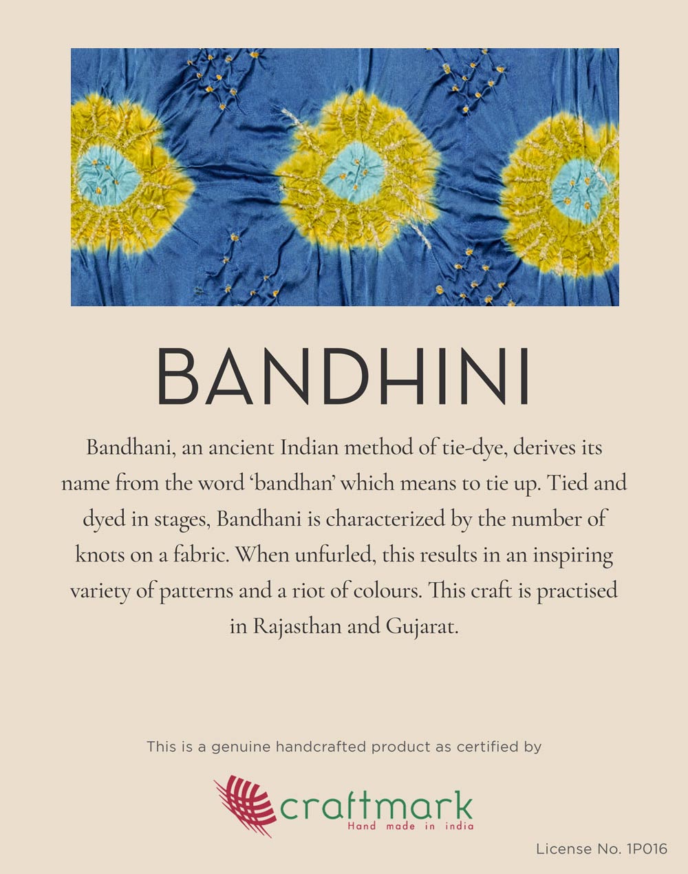 Wool Bandhani Printed Long Kurta